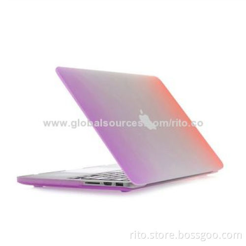 New Rainbow Design Rubberized Hard Case for Macbook Pro 15" Retina